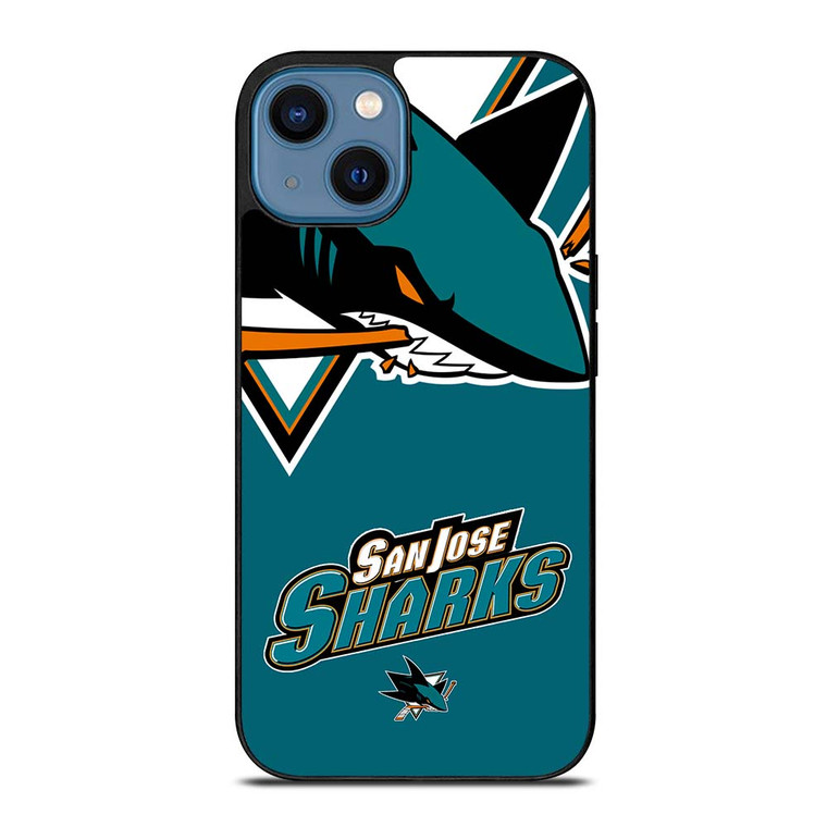 SAN JOSE SHARKS HOCKEY LOGO iPhone 14 Case