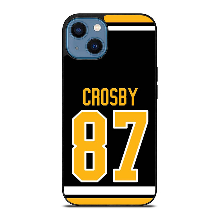 SIDNEY CROSBY PITTSBURGH PENGUINS NHL iPhone 14 Case