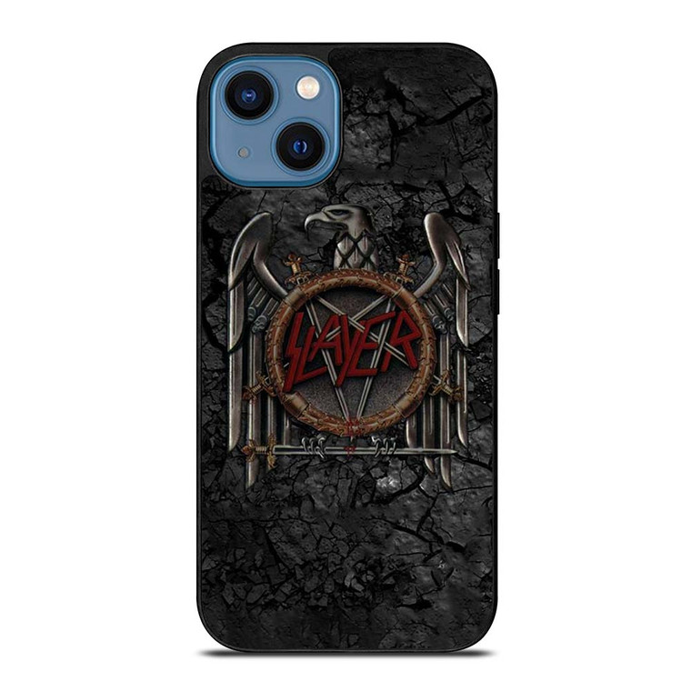 SLAYER METAL BAND EMBLEM iPhone 14 Case