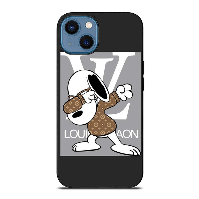 SNOOPY BROWN LOUIS iPhone 14 Case