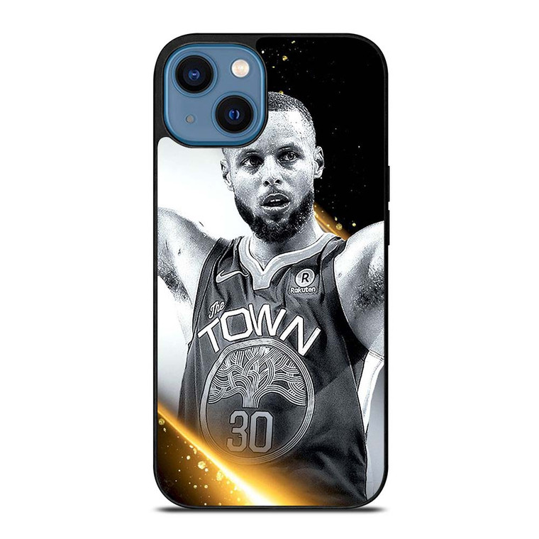STEPHEN CURRY GOLDEN STATE WARRIORS ART iPhone 14 Case