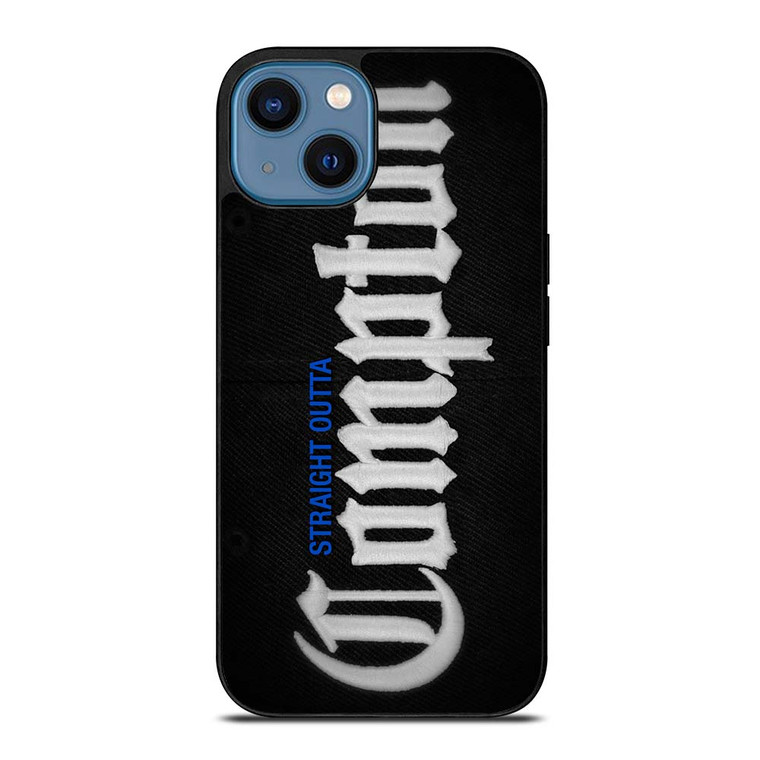 STRAIGHT OUTTA COMPTON EMBOSS iPhone 14 Case STRAIGHT OUTTA COMPTON EMBOSS iPhone 14 Case