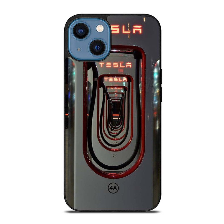 TESLA STATION CHARGE iPhone 14 Case