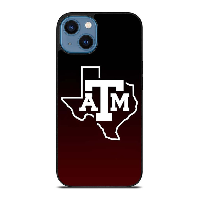 TEXAS A&M AGGIES FOOTBALL SYMBOL iPhone 14 Case