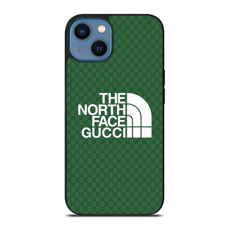 THE NORTH FACE X GUCCI PATTERN iPhone 14 Case THE NORTH FACE X GUCCI PATTERN iPhone 14 Case