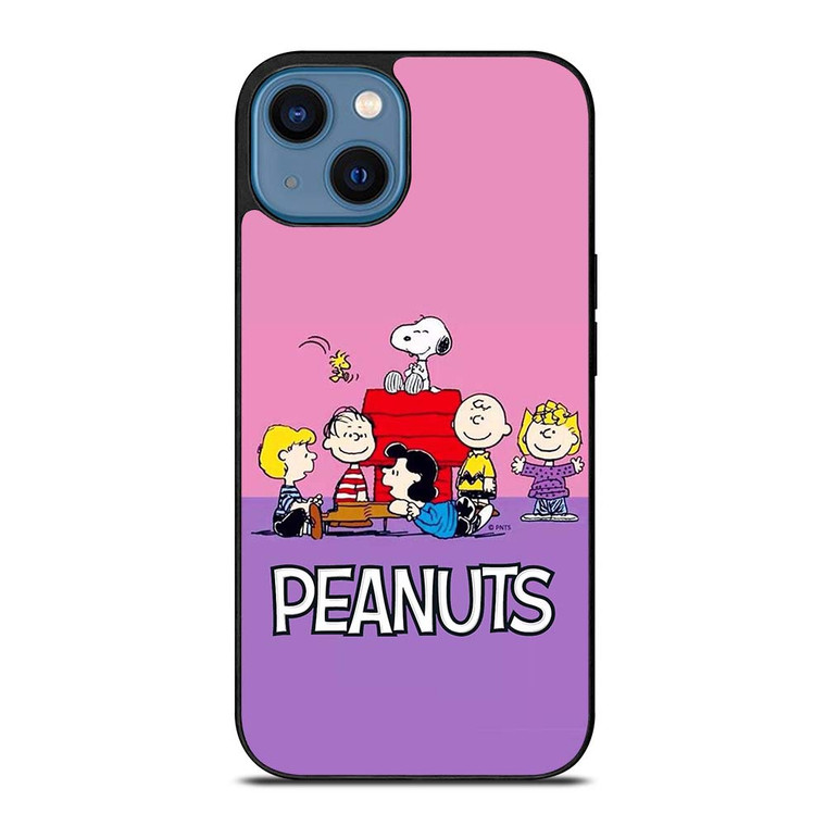 THE PEANUTS SNOOPY AND FRIEND iPhone 14 Case THE PEANUTS SNOOPY AND FRIEND iPhone 14 Case