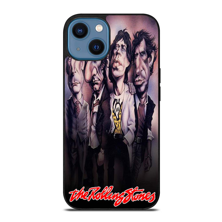 THE ROLLING STONES CARICATURE iPhone 14 Case