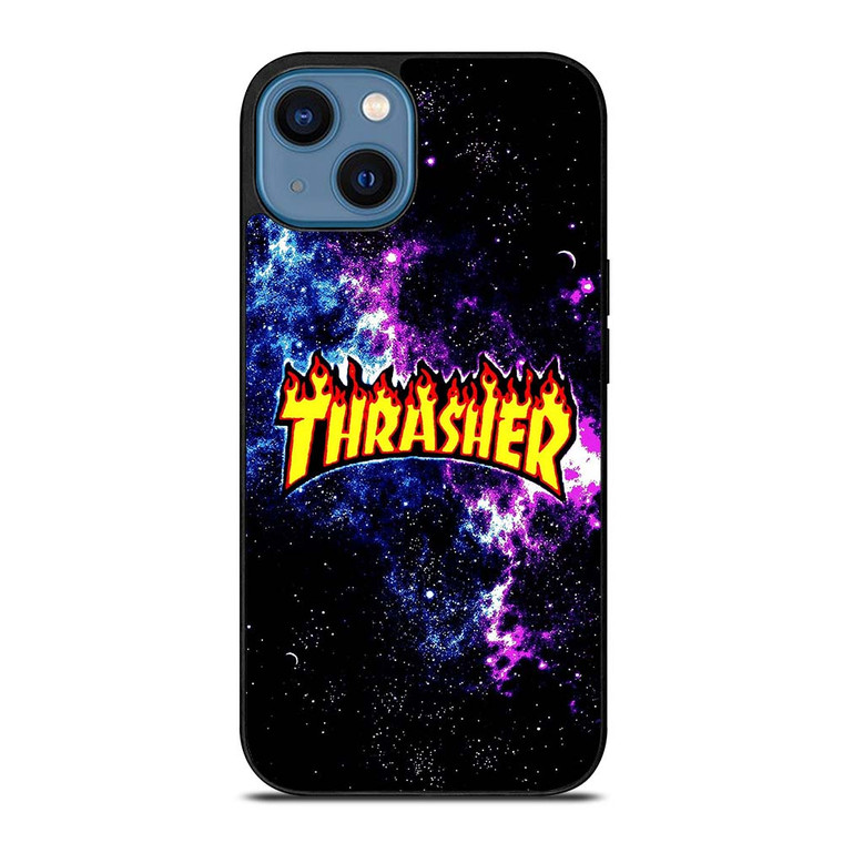 THRASHER SKATEBOARD MAGAZINE NEBULA iPhone 14 Case