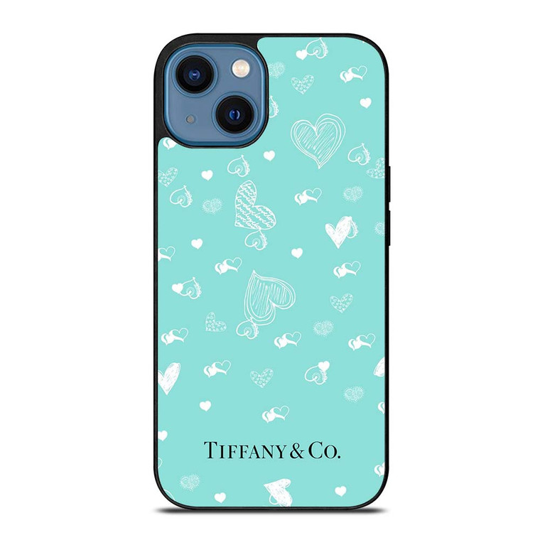 TIFFANY AND CO BRUSHED LOVE iPhone 14 Case