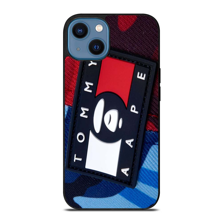 TOMMY HILFIGER BAPE CAMO iPhone 14 Case