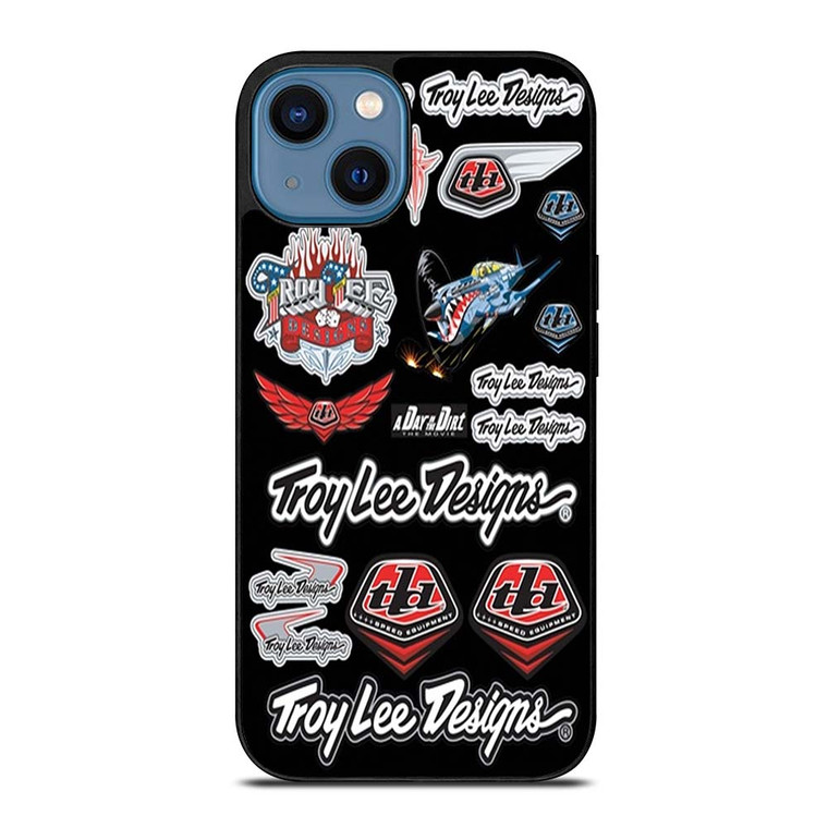 TROY LEE DESIGNS STICKER COLLECTION iPhone 14 Case
