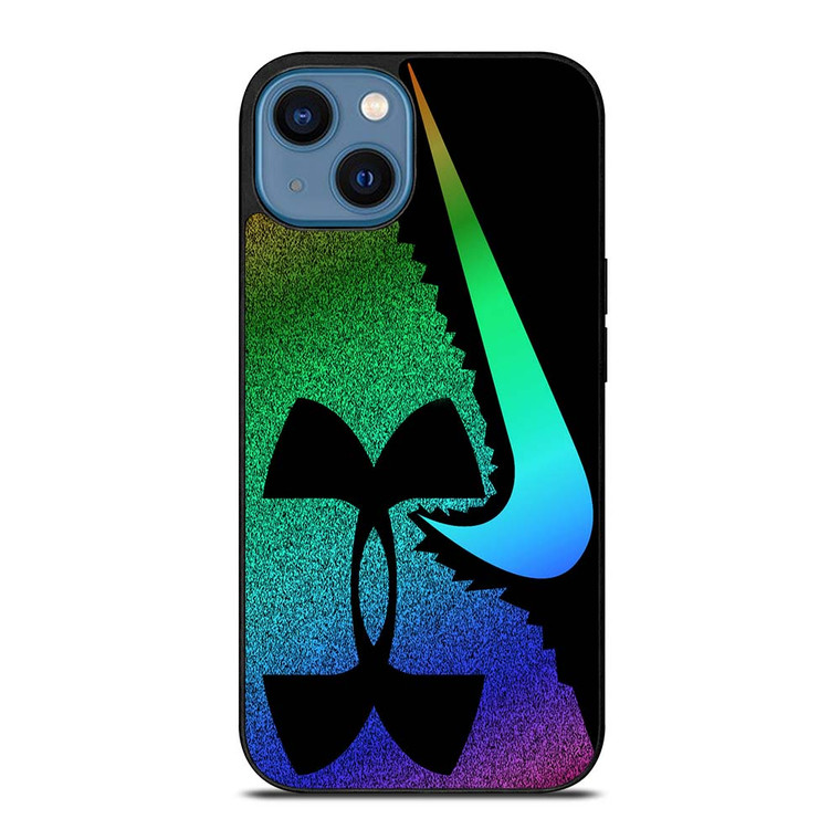 UNDER ARMOUR NIKE COLOR LOGO iPhone 14 Case
