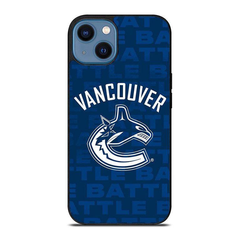 VANCOUVER CANUCKS NHL TEAM LOGO iPhone 14 Case