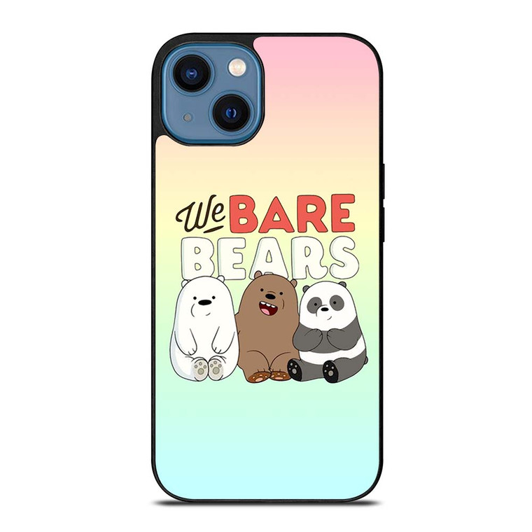 WE BARE BEARS COLORFUL iPhone 14 Case