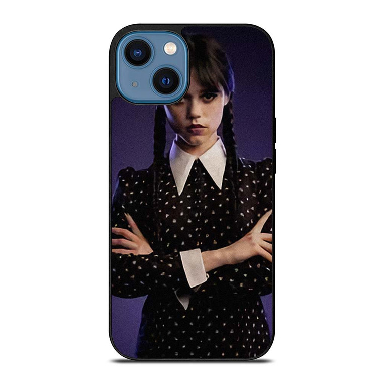 WEDNESDAY ADDAMS JENNA ORTEGA iPhone 14 Case