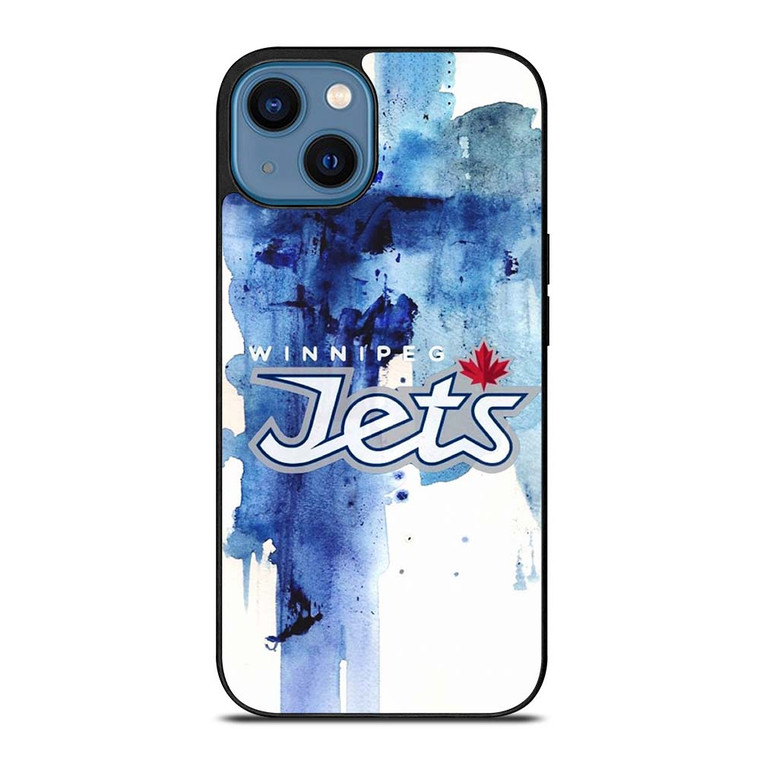WINNIPEG JETS ART LOGO iPhone 14 Case