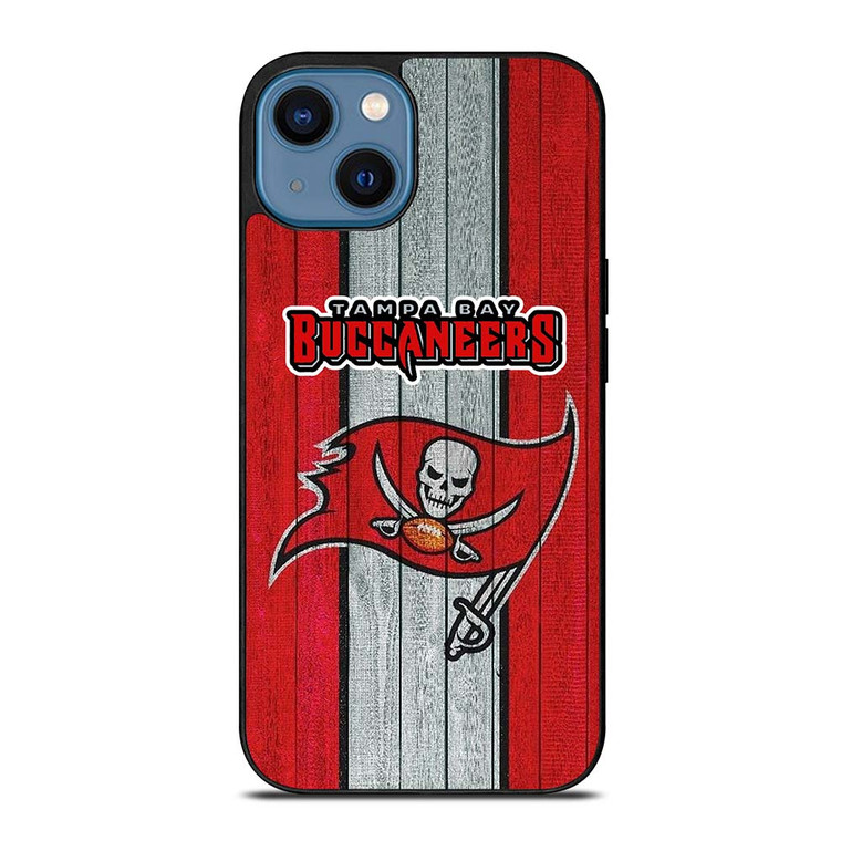 WOODEN LOGO TAMPA BAY BUCCANEERS iPhone 14 Case