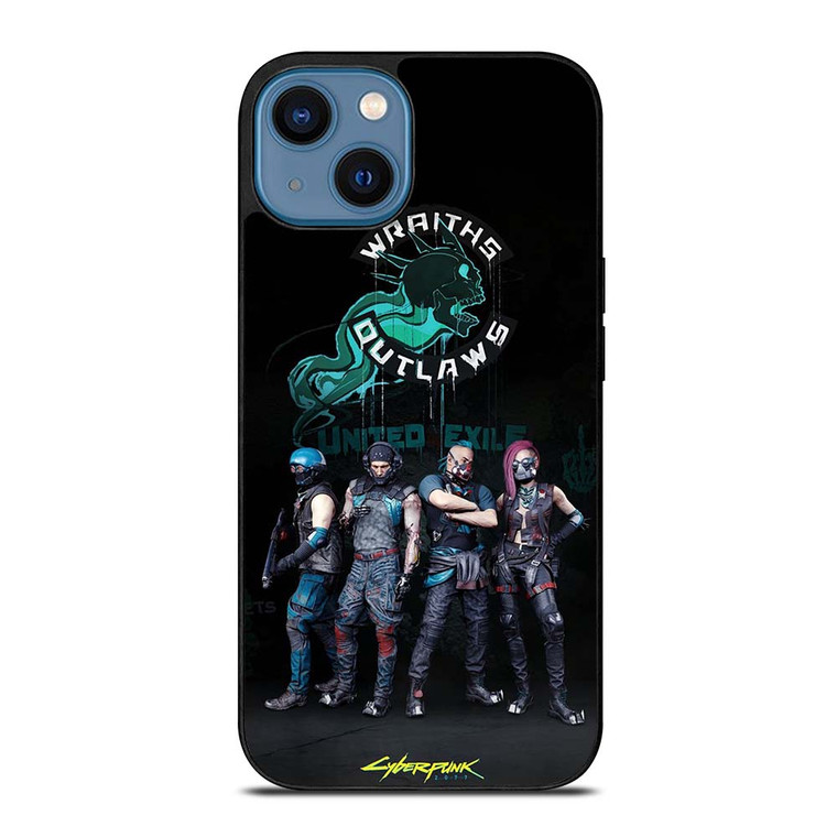 WRAITHS OUTLAWS CYBERPUNK 2077 iPhone 14 Case