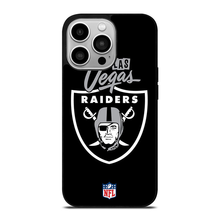 LAS VEGAS RAIDERS NFL LOGO iPhone 14 Pro Case