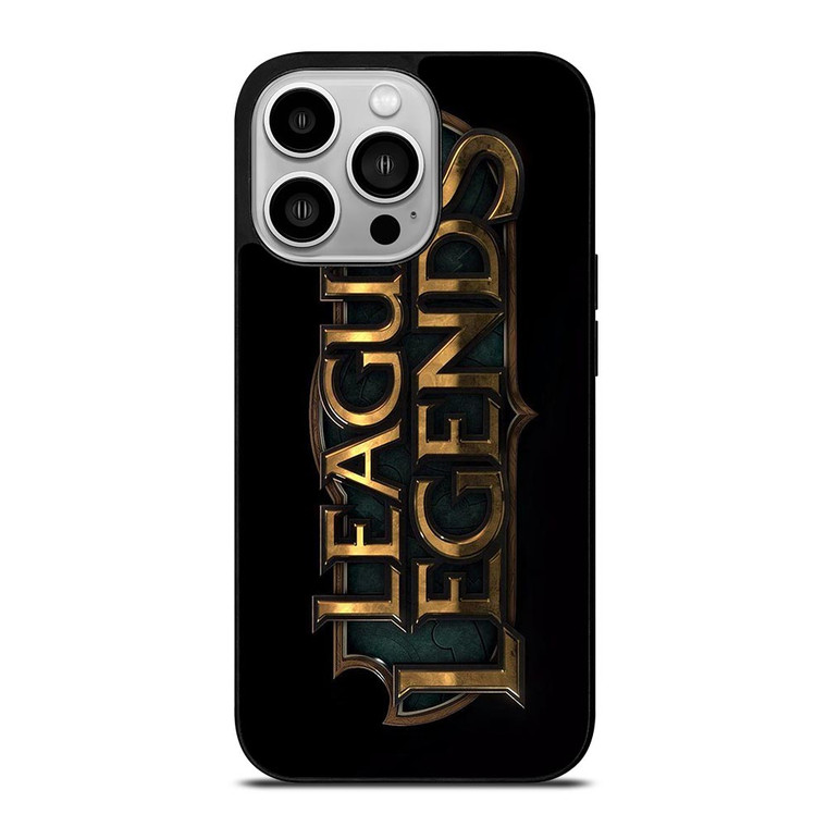 LEAGUE OF LEGENDS METAL LOGO iPhone 14 Pro Case