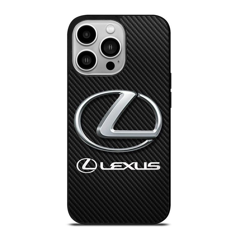 LEXUS CARBON LOGO iPhone 14 Pro Case