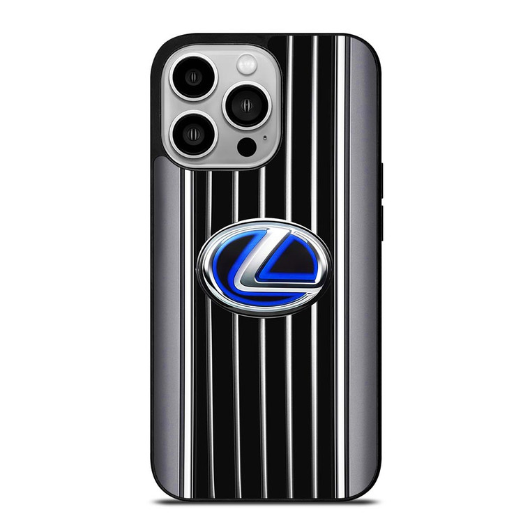 LEXUS METAL STRIPE LOGO iPhone 14 Pro Case