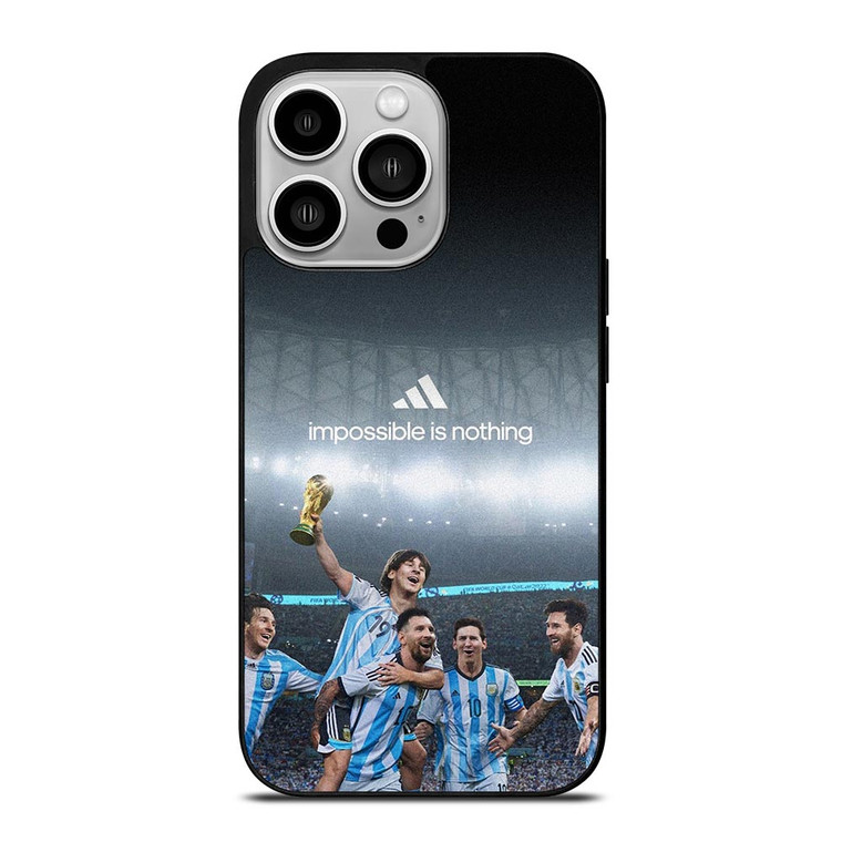LIONEL MESSI IMPOSSIBLE IS NOTHING ADIDAS iPhone 14 Pro Case