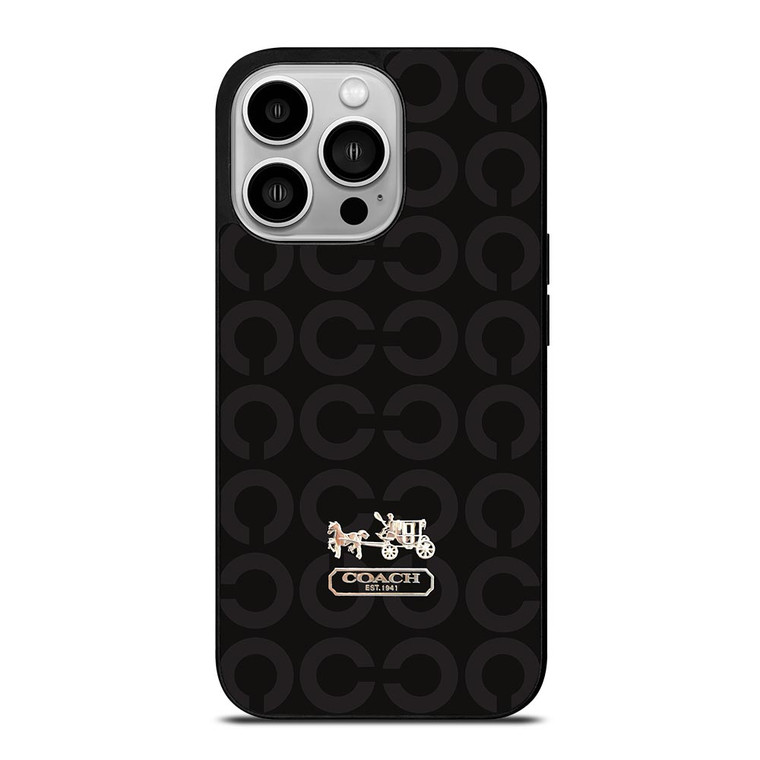 LOGO COACH NEW YORK 2 iPhone 14 Pro Case
