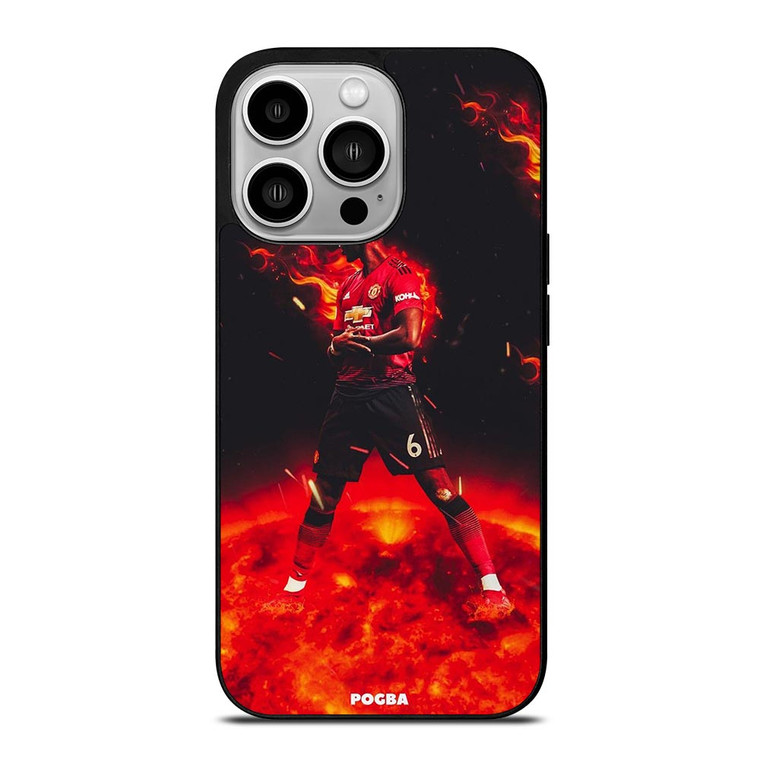 MANCHESTER UNITED PAUL POGBA iPhone 14 Pro Case