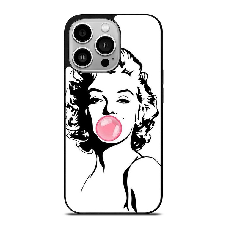 MARILYN MOENROE BUBLE GUM iPhone 14 Pro Case