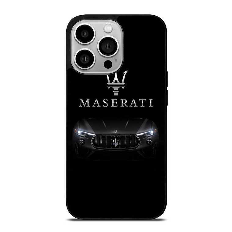 MASERATI FRONT BUMPER LOGO iPhone 14 Pro Case