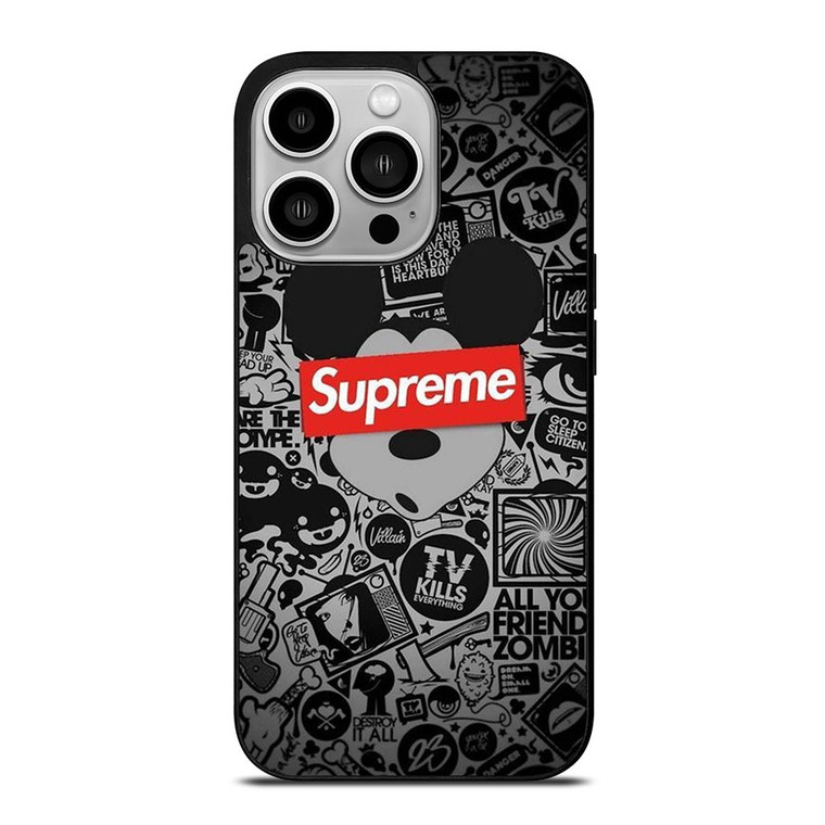 MICKEY SUP CENSORED iPhone 14 Pro Case