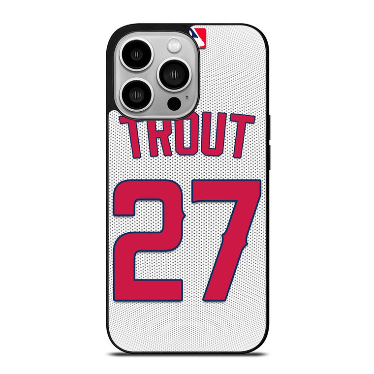 MIKE TROUT LOS ANGELES ANGELS KIT iPhone 14 Pro Case