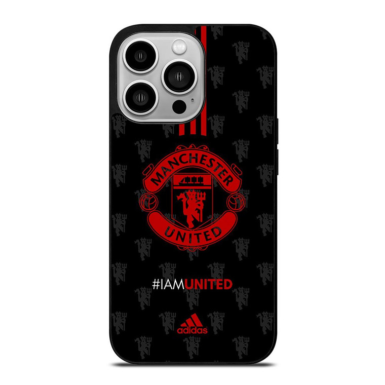 MU MANCHESTER UNITED LOGO iPhone 14 Pro Case