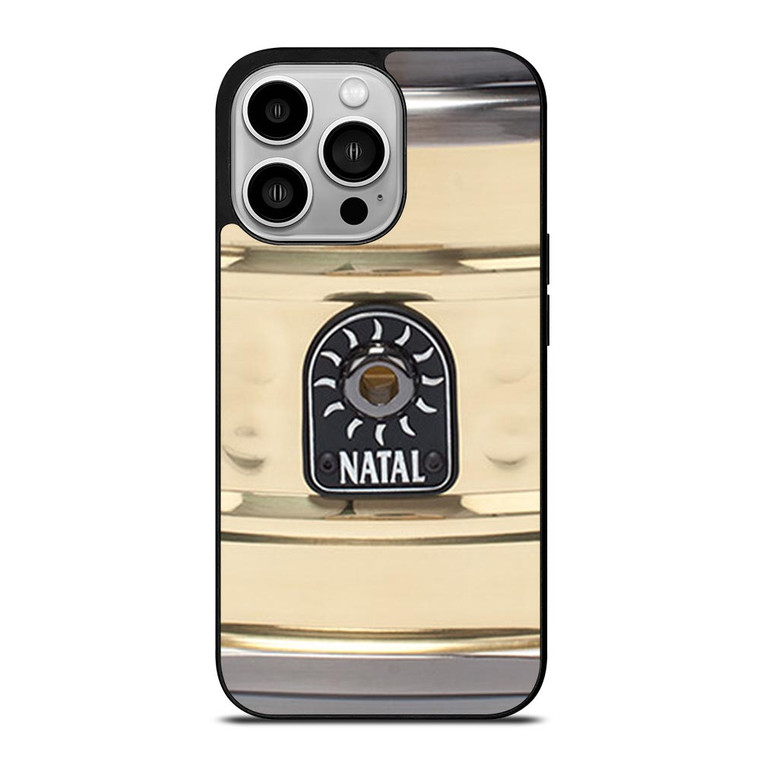 NATAL DRUM SNARE GOLD iPhone 14 Pro Case