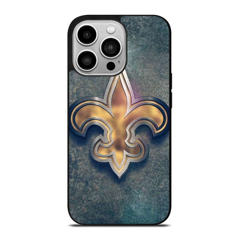 NEW ORLEANS SAINTS GLOW iPhone 14 Pro Case