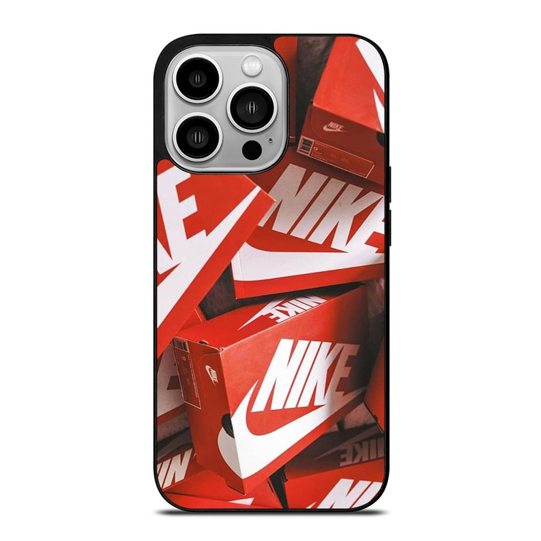 NIKE SWOOSH BOXES iPhone 14 Pro Case