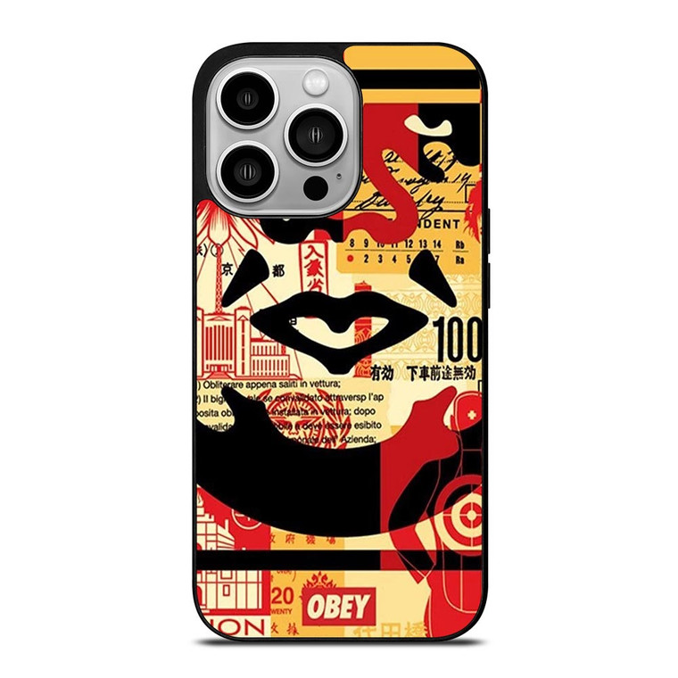 OBEY COLLAGE iPhone 14 Pro Case
