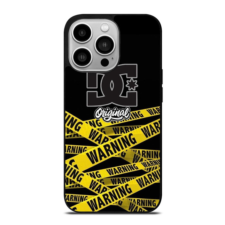 OFF WHITE WARNING DC iPhone 14 Pro Case