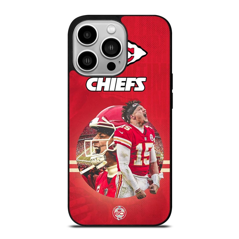 PATRICK MAHOMES 15 KANSAS CITY CHIEFS iPhone 14 Pro Case