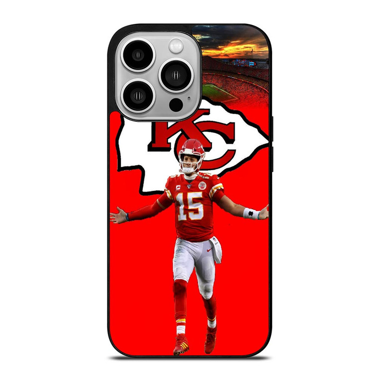 PATRICK MAHOMES KC CHIEFS LOGO iPhone 14 Pro Case