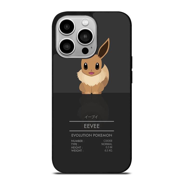 POKEMON EEVEE ABILITY iPhone 14 Pro Case