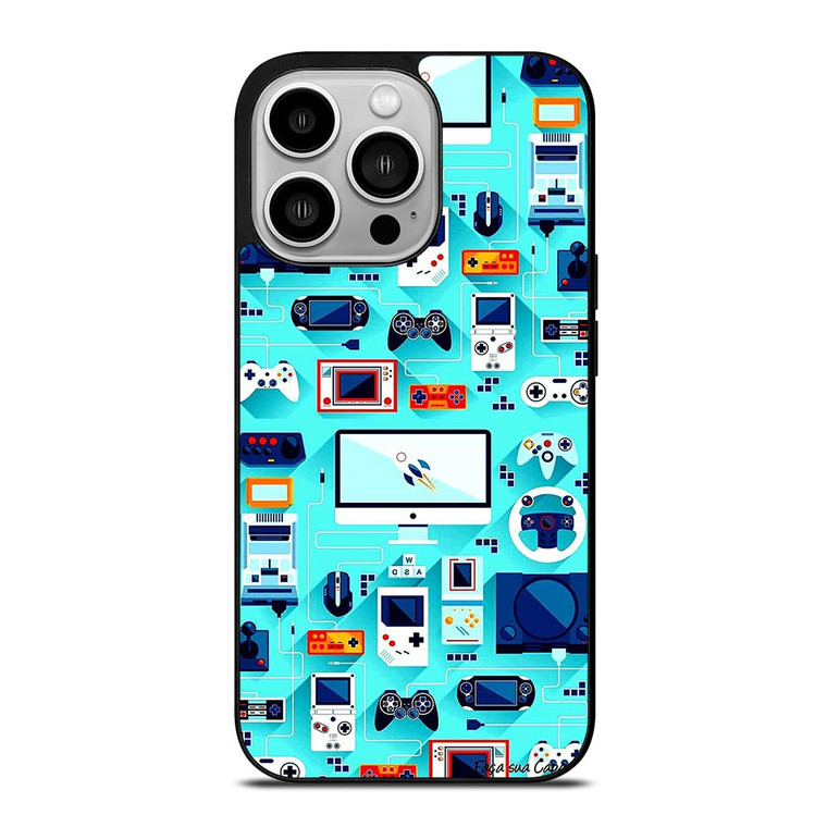 RETRO GAME FAMOUS CONSOL iPhone 14 Pro Case RETRO GAME FAMOUS CONSOL iPhone 14 Pro Case