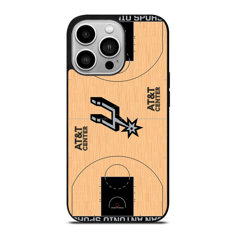 SAN ANTONIO SPURS BASKET FIELD iPhone 14 Pro Case