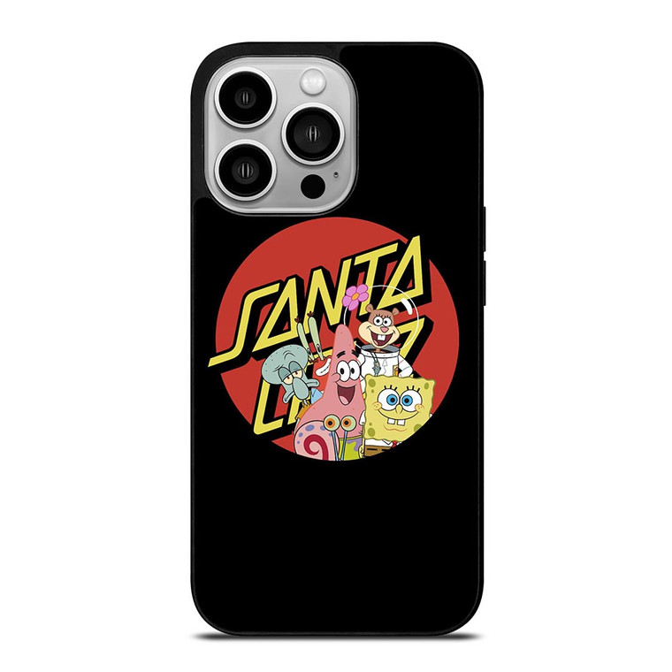 SANTA CRUZ SKATEBOARD X SPONGEBOB iPhone 14 Pro Case SANTA CRUZ SKATEBOARD X SPONGEBOB iPhone 14 Pro Case