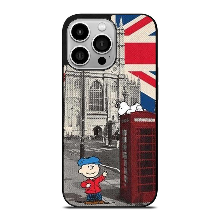 SNOOPY BOX TELEPHONE iPhone 14 Pro Case