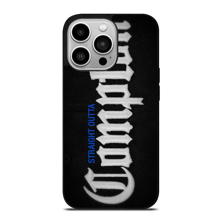 STRAIGHT OUTTA COMPTON EMBOSS iPhone 14 Pro Case STRAIGHT OUTTA COMPTON EMBOSS iPhone 14 Pro Case