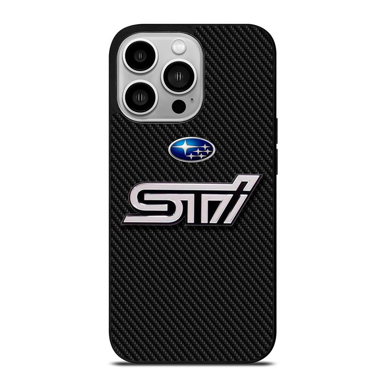 SUBARU STI CARBON iPhone 14 Pro Case