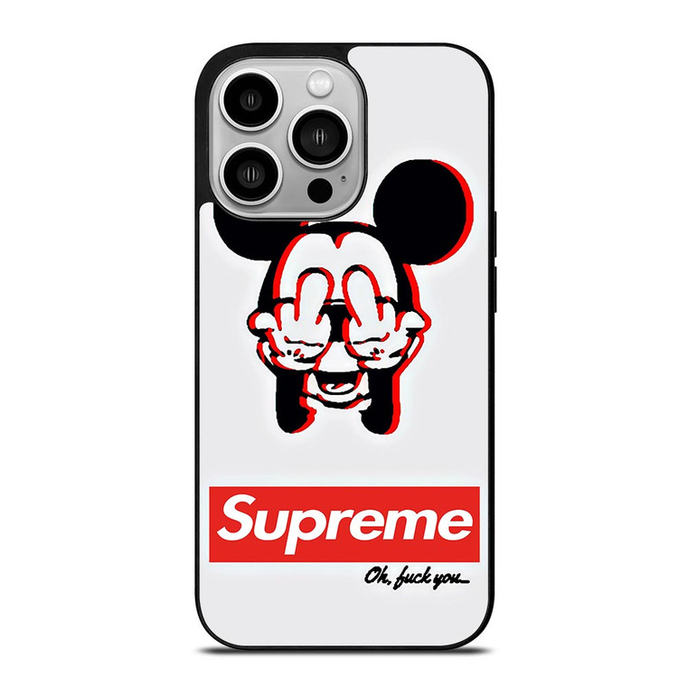SUPREME MICKEY MOUSE iPhone 14 Pro Case