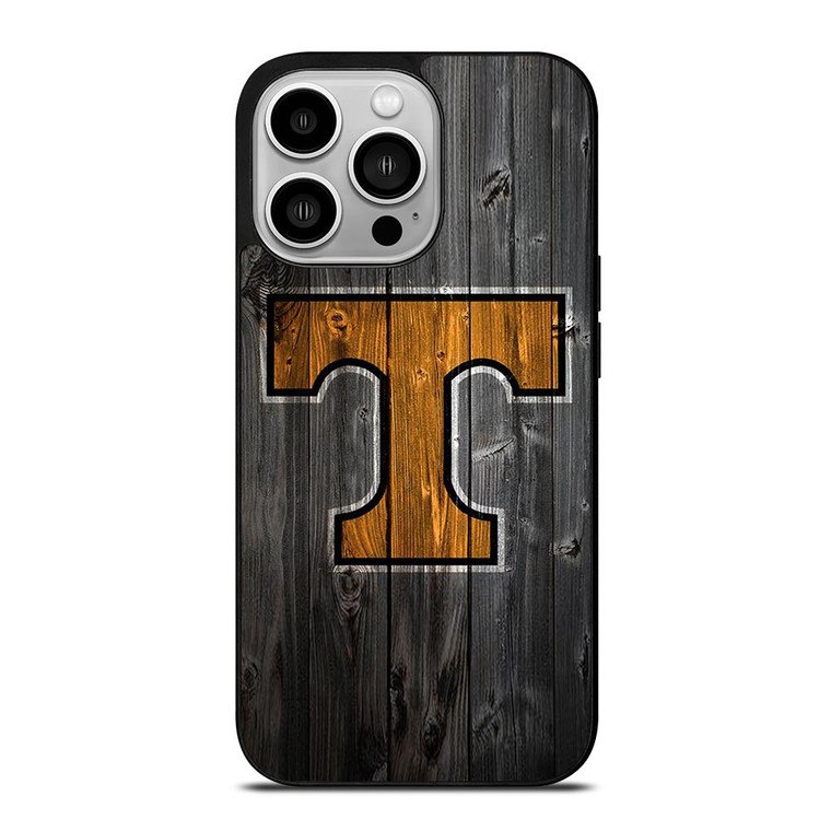 TENNESSEE VOLUNTEERS WOODEN LOGO iPhone 14 Pro Case